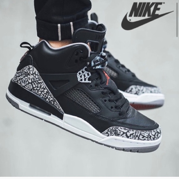 nike jordan black cement